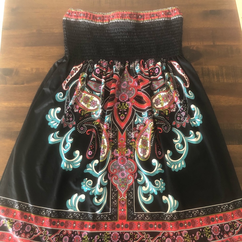 Flying Tomato Strapless Dress